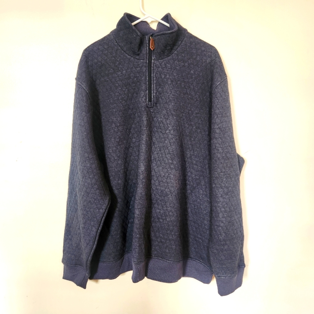Crown & Ivy Men's Gray Pullover Sweater/Jacket Sz 2X